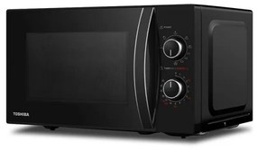 Cuptor cu microunde Toshiba MW2-MG20PBK, 800W, 20L, Dezghetare, Timer, Grill, 5 trepte, Negru