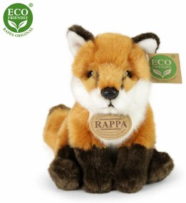 Rappa Plush vulpe ședinței, 18 cm ECO-FRIENDLY
