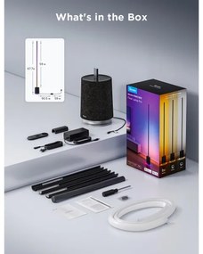 Lampadar LED cu difuzor Govee Pro RGBICWW Wi-Fi + telecomandă