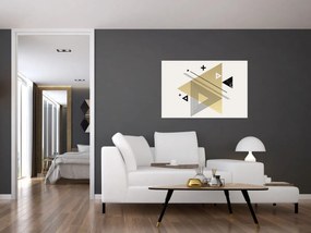 Tablou - Forme geometrice N⁰4 (90x60 cm)