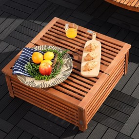 Deuba Husa suport pentru umbrela 62x62x26cm - salcam