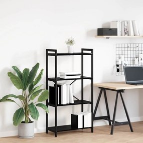 vidaXL Bibliotecă Stejar negru 60 x 30 x 118 cm Lemn compozit