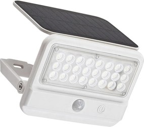 Lampa solara cu senzor de miscare Flaxton alb