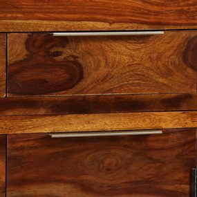 Servanta din lemn masiv de sheesham, 160 x 35 x 75 cm