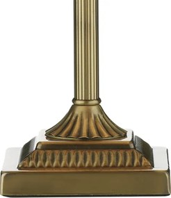 Där Lighting TAY4075-X - Lampă de masă TAYLOR 1xE14/40W/230V bej/alamă