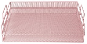 Suport pentru documente metalic PT LIVING Holder, 25 x 36 cm, roz