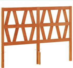 vidaXL Tăblie de pat, maro ceruit, 160 cm, lemn masiv de pin