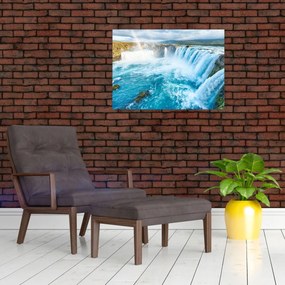 Tablou - Cascada Godafoss (70x50 cm)