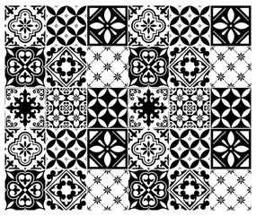 Set 30 autocolante pentru perete Ambiance Decal Tiles Azulejos Rosario, 10 x 10 cm