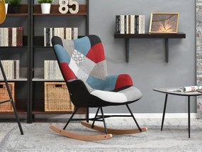 Fotoliu Sibyla (patchwork + fag negru). 1110387