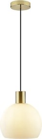 Brilliant - Lustră pe cablu CONY 1xE27/20W/230V Ø 25 cm alamă