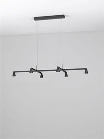 Lustra suspendata cu 6 spoturi LED RIVO