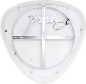 Brilagi - Plafonieră LED reglabilă FLARE 70W/230V 3000/4000/6000K, cu telecomandă