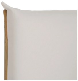 Canapea albă 135 cm Bamboo – Ixia