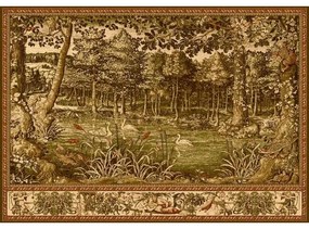 Covor lana Uroczysko verde olive Selectează mărime: 270 X 166