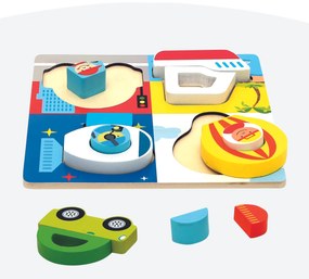 Puzzle Bino 3D - transport