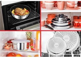 Tefal - Set de vase INGENIO COOK, 5 piese, inox