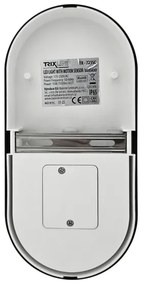 Aplica LED de exterior cu senzor de mișcare, 12/15/18W, 230V, IP65