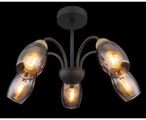 Lustră pe tijă GERLY 5xE14/25W/230V Globo 60297-5D