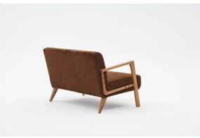 Canapea TUMI, 2 locuri, maro