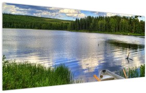 Tablou - Sat pitoresc (120x50 cm)