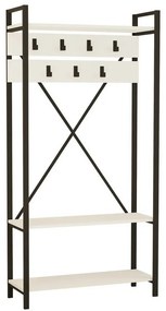 Cuier cu raft pentru încălțăminte Alfa White andGrey