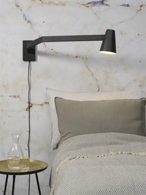Aplica de perete cu brat articulat Biarritz negru