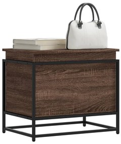 vidaXL Cutie depozitare stejar maro 60x40x51,5 cm lemn prelucrat