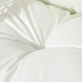 Outsunny Set mobilier grădină 4 piese canapea 2 locuri 2 fotolii și 1 măsuță blat din sticlă securizată 3 perne - cremă | Aosom Romania