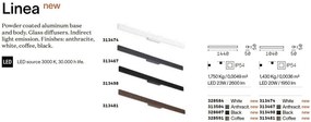 Aplica LED iluminat exterior Ip54 Linea ap d144 negru