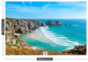 Fototapet Coasta de Cornwall