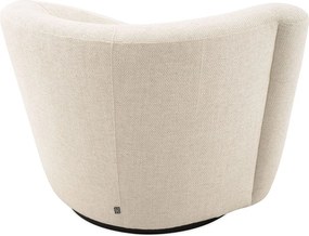 Fotoliu pivotant design elegant LUX Colin left, pausa natural 115056 HZ