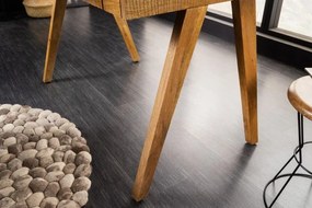 Birou design industrial-vintage Monsoon 120cm Mango natur