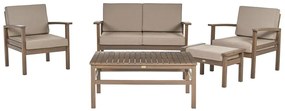Set mobilier de grădină Manza (gri). 1081195