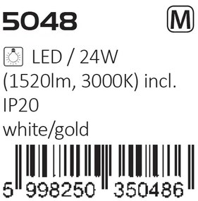 Lustra aplicata cu 4 spoturi LED Solange 5048 RX