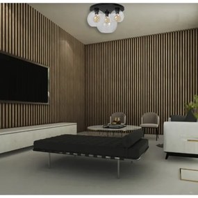 Plafonieră SOFIA 3xE27/60W/230V transparent