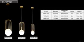 Pendul design modern 20cm Telford MYP363PL-01G