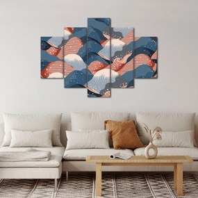 Tablou - Valuri japoneze (150x105 cm)
