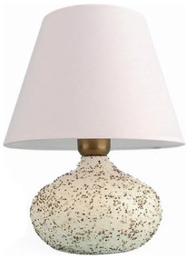 Lampă de masă RAMZES 1xE27/40W/230V albă