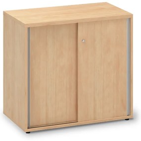 Dulap jos cu uși glisante ProOffice 80 x 45 x 73,5 cm, pară sălbatică