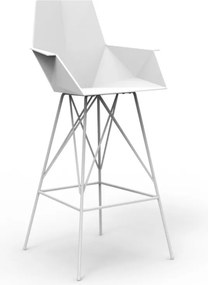 Set de 4 scaune de bar cu brate de exterior / interior design modern premium FAZ CHAIR 54164