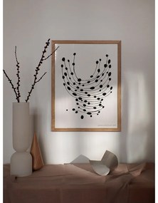 Poster 30x40 cm Dancing Dots – Leise Dich Abrahamsen – The Poster Club
