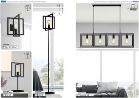 Veioza, Lampa de masa design industrial Plaza