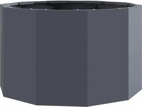 vidaXL Jardinieră Antracit 60 x 60 x 35 cm Oțel