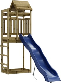 vidaXL Set de joacă pentru exterior, lemn de pin impregnat