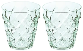 Set 2 cupe Koziol CRYSTAL, verde