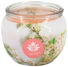 Lumânare parfumată în borcan Arome Chery Blossom, 90 g