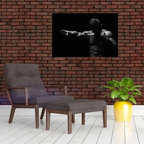 Tablou - Lovitura cu pumn (90x60 cm)