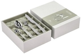 Tacâmuri argintii din oțel inoxidabil 16 buc. Rejka – Gense