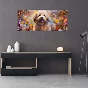 Tablou - Happy Dog II. (120x50 cm)